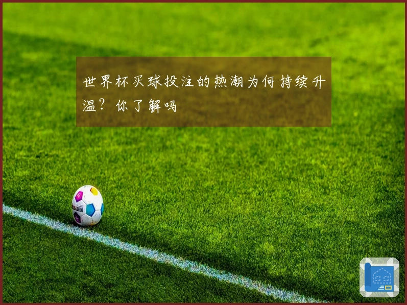 世界杯买球投注的热潮为何持续升温？你了解吗